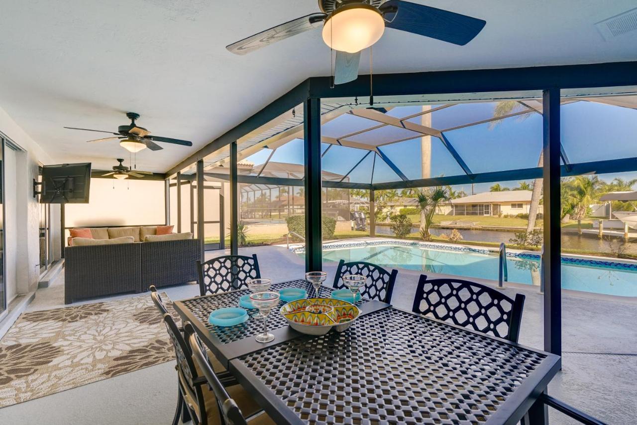 Waterfront Cape Coral Home With Private Pool! Buitenkant foto