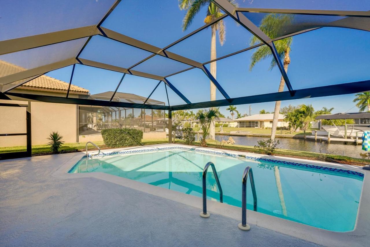 Waterfront Cape Coral Home With Private Pool! Buitenkant foto