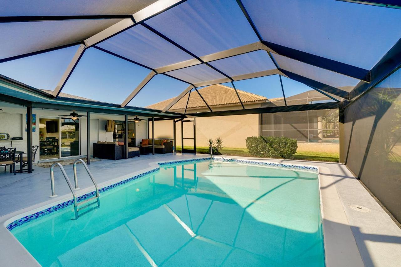 Waterfront Cape Coral Home With Private Pool! Buitenkant foto