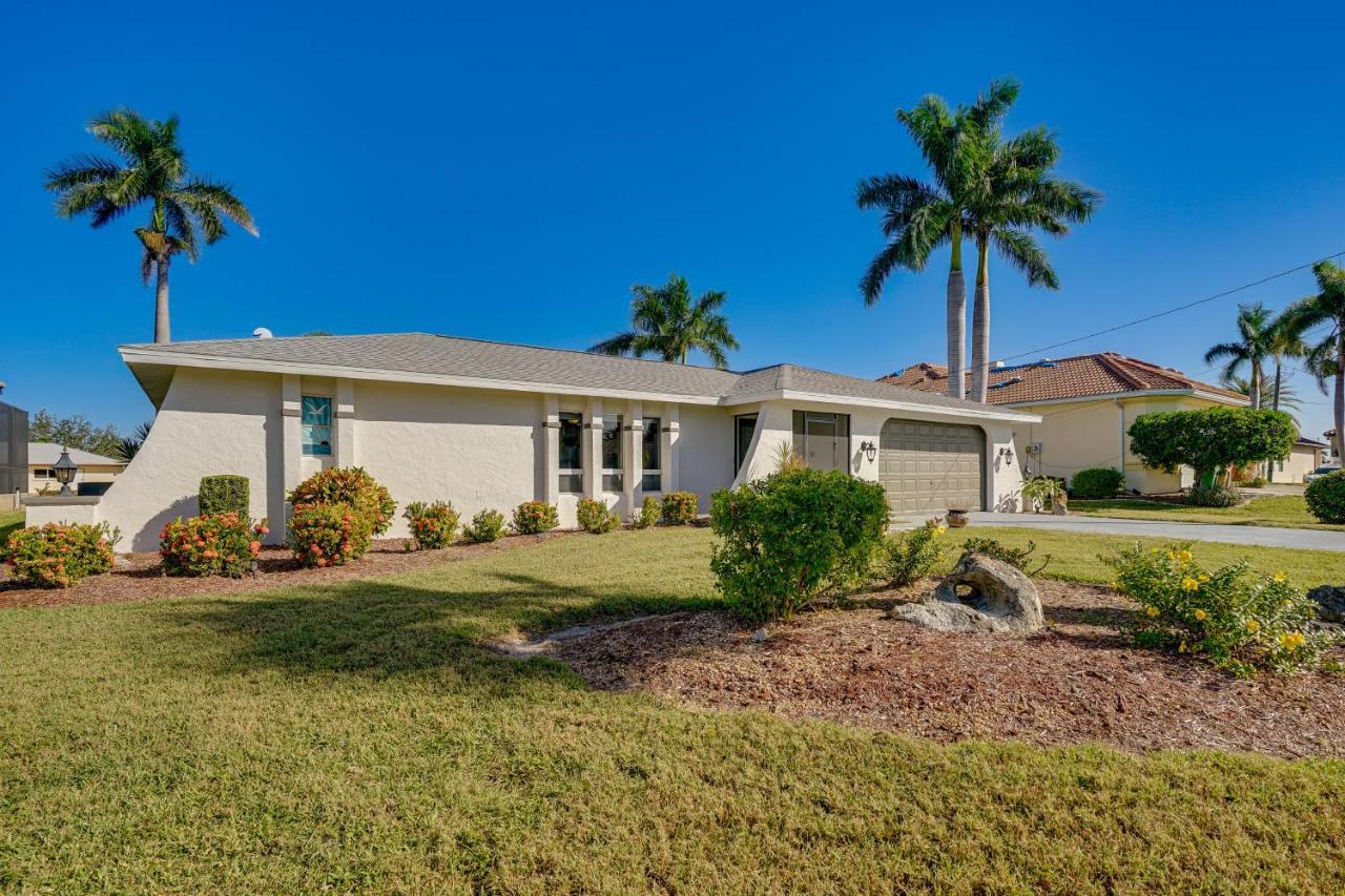 Waterfront Cape Coral Home With Private Pool! Buitenkant foto