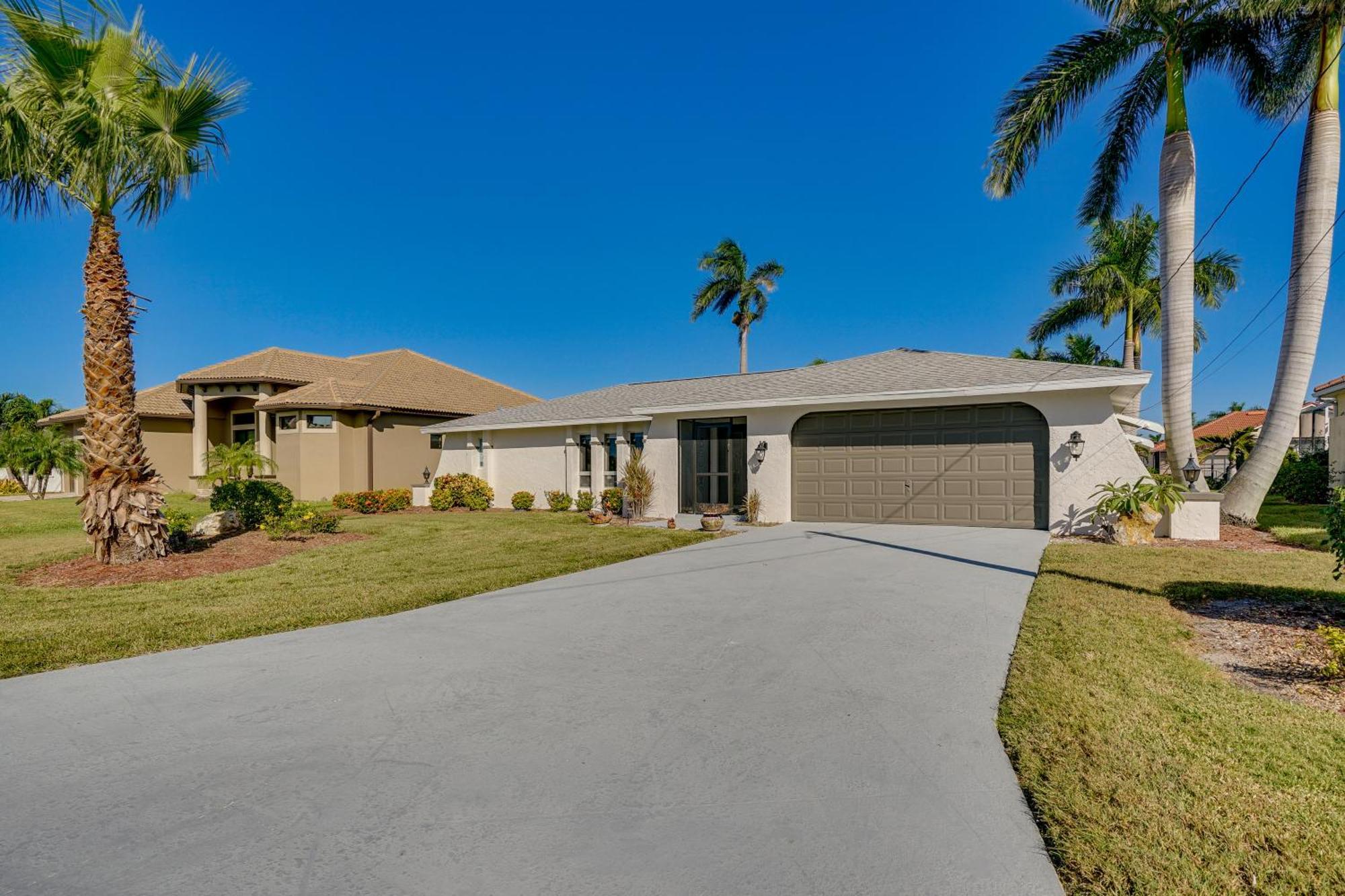 Waterfront Cape Coral Home With Private Pool! Buitenkant foto